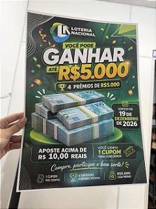 Cartaz 30x40cm