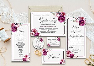 Identidade visual de casamento
