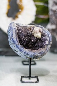 Geodo de Ágata Azul