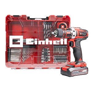 Parafusadeira Furad Bat Te-cd 18/40 Li Kit 69 Pçs - Einhell