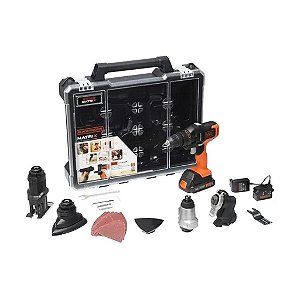 Jogo de 6 Ferramentas Combinadas Matrix 20v Black E Decker