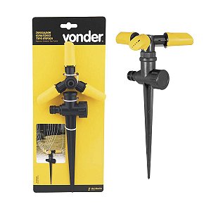 Irrigador de Plástico Giratório Tipo Espiga 3 jatos Vonder