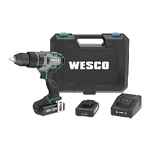 Furadeira Parafus Impacto 1/2 Ws2419k2 18v 2Bat 2.0ah Wesco