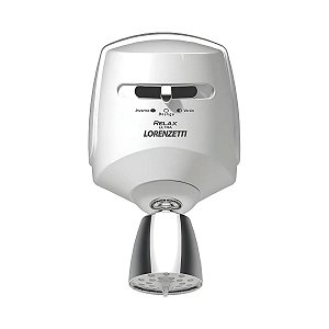 Ducha Relax Branco Cromado Chuveiro Lorenzetti 220v 5500w