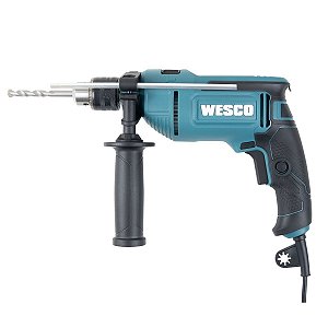 Furadeira de Impacto Wesco 800W 220V 13mm Kit Acessórios WS3179K