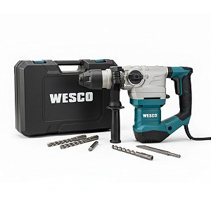 Martelete Perfurador Rompedor 220V Wesco 1500W WS3230K.1