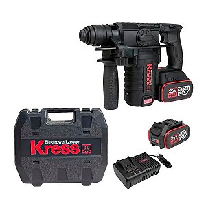 Martelete Perfurador Rompedor Brushless 20v Kress 24mm KUC61.1