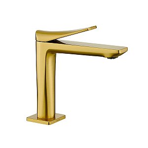 Torneira Lavatório Loren Neo Brushed Gold 1194 G92 Lorenzetti