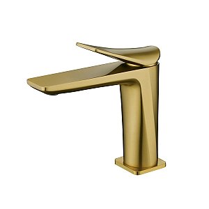 Misturador Lorenzetti Mono Mesa Loren Neo Brushed Gold 2875 G92