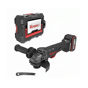 Kit Esmerilhadeira Brushless Kress Com Bateria 20V 125mm KUH04.91