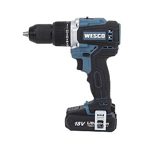 Furadeira Parafusadeira De Impacto Bateria 18v Wesco Ws2319