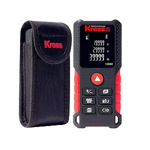 Trena a Laser Digital Kress Medidor de Distancia 0,2 Ate 100M KI202