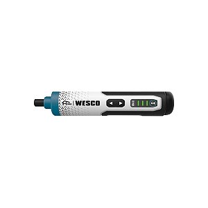 Parafusadeira Bateria 3,6v Estojo 24 Acessórios Wesco Ws2001