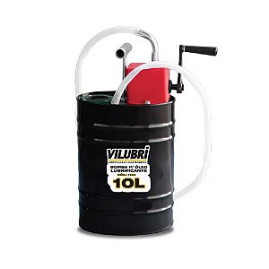 Bomba p/ Oleo Lubrificante Manual 10l Vilubri 1143