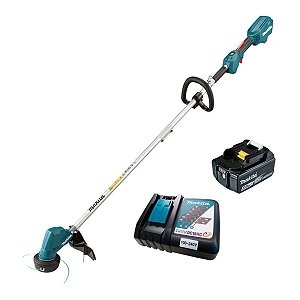 Aparador De Grama Elétrico 18v Com Bateria 5ah Dur192lz Makita