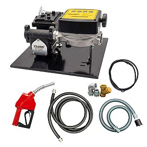 Conjunto Para Gasolina 230v 40l/min Bico Auto Com Mangueira Vilubri