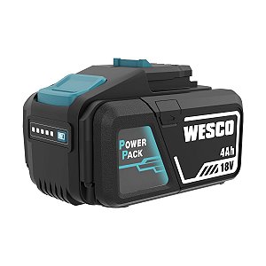 Bateria de Lítio 4,0Ah 18V Tipo C WS9806 Wesco