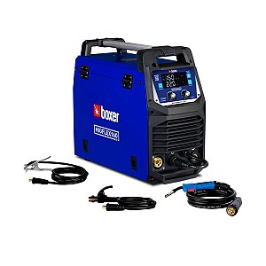Máquina de Solda MIGFLEX 160A Boxer Bivolt Eletrodo Inversora 110/220V