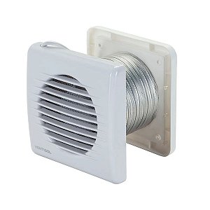 Kit Exaustor Banheiro KEXB 100mm VZ1 TFX1 220v Premium Ventisol