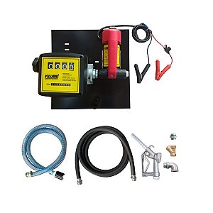 Bomba Diesel Elétrica 12V 40L/min Portátil para Abastecimento Vilubri 1115