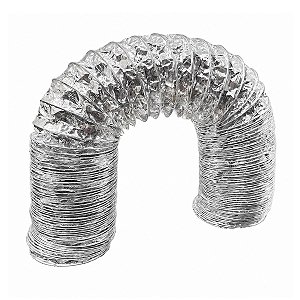 Tubo Flexível de Alumínio 100mm x 3 Metros Sicflux
