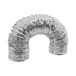 Tubo Flexível de Alumínio 125mm x 3 Metros Sicflux