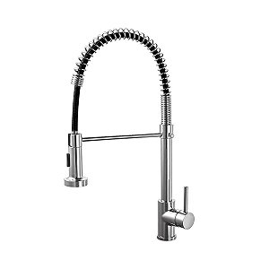 Misturador Monocomando Lorenzetti Loren Kitchen 2261 C76 Gourmet Cromado