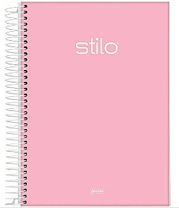 Caderno Stilo College 1 Matéria 80 Fls Espiral Capa Dura