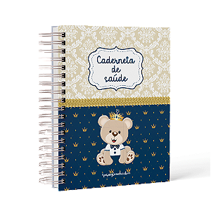 Caderneta de Vacinação Sem Personalização Urso Príncipe