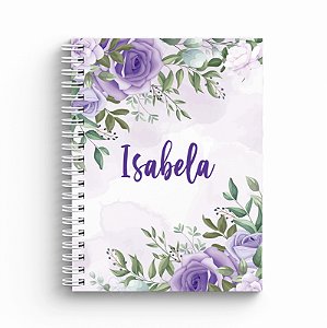 Caderno 1 matéria Encapado - Capa Personalizada