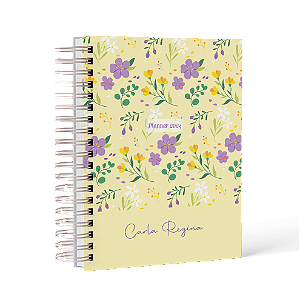 Planner 2024 Capa Personalizada Florzinhas