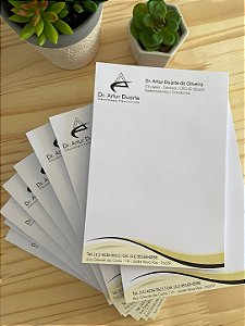 Receituário para Odontologia Personalizado com seu logo