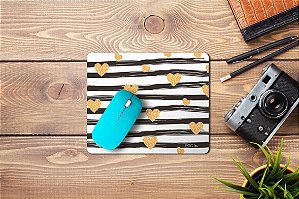 Mouse Pad Corações