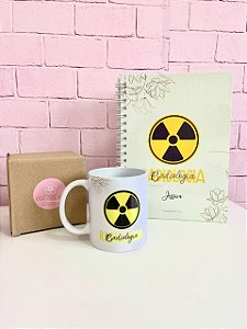 Caderno Colegial + Caneca Personalizada