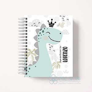 Agenda Berçário Creche Personalizada - Dino 2