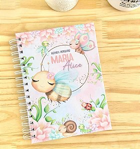 Agenda Berçário Creche Personalizada - Fundo do Mar Menina