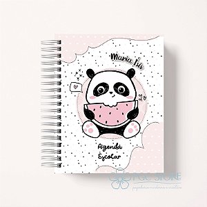 Agenda Berçário Creche Personalizada - Pandinha