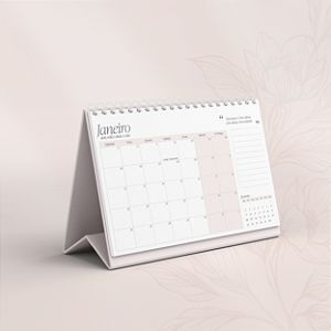 Calendário de Mesa 2026