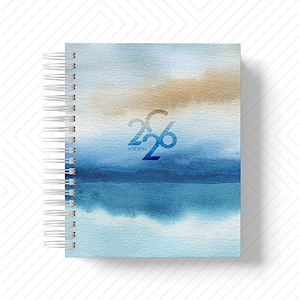 Agenda Masculina 2026 Personalizada - Mar