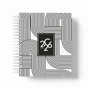 Planner Masculino 2026 Basic - Capa Personalizada