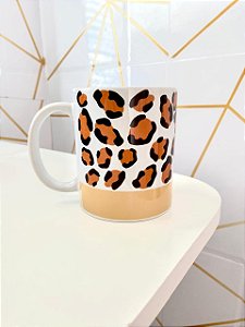 Caneca Porcelana Personalizada - Oncinha