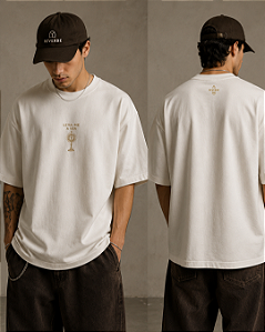 PRÉ-VENDA Camiseta Street Off White Premium (LEVA-ME A VER) FORMA LARGA SOMENTE RETIRADA