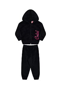 Conjunto feminino em pelinhos cute