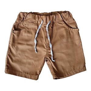 Bermuda em sarja masculina