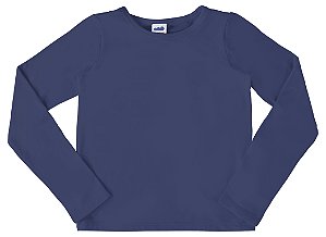 Camisa térmica manga longa azul