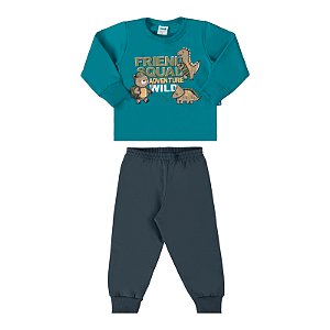 Conjunto moletom felpado adventure