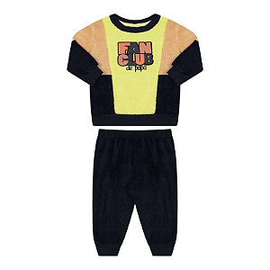Conjunto masculino em pelinhos
