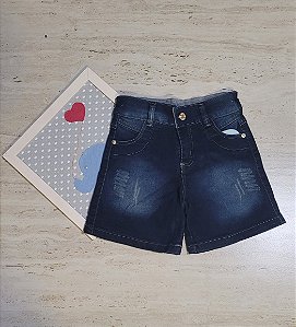Bermuda jeans feminina