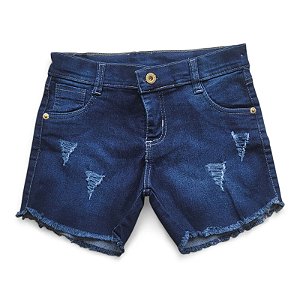 Shorts jeans feminino