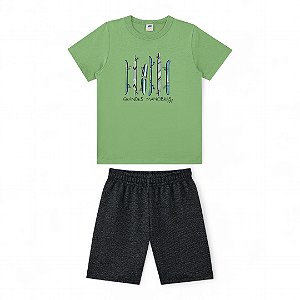 Conjunto estampa de skates